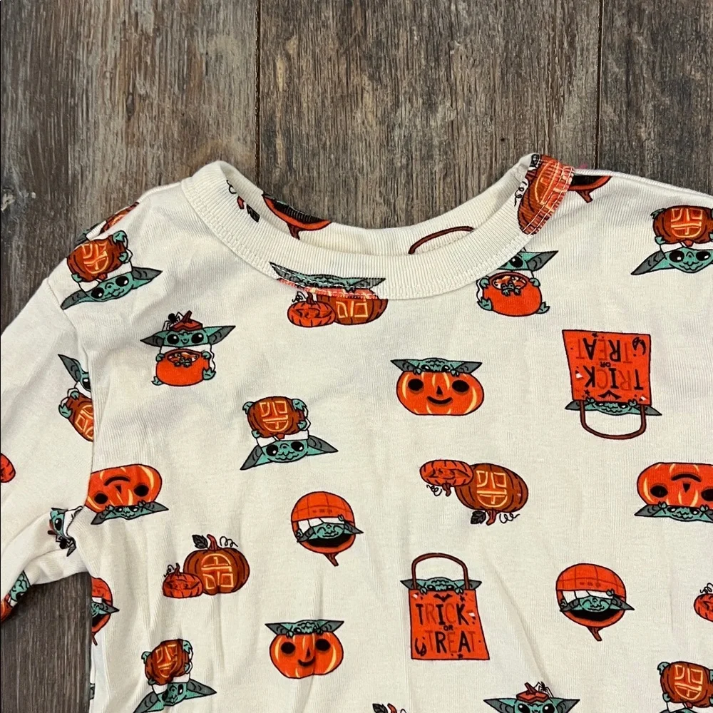 Halloween Star Wars Kids Pajama Set - Cream and Red - Picture 4 of 10